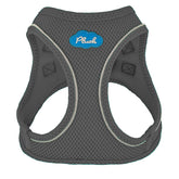 Plush Step In Air Mesh Harness - Shark Grey